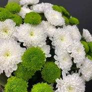 Монобукет из хризантем &laquo;Свежесть&raquo; 2